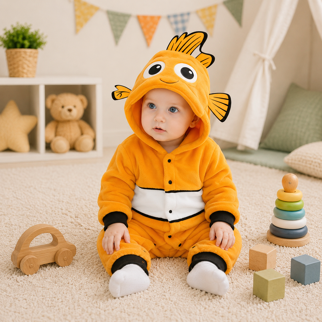 Baby Nemo Character Jumpsuit